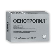 Phenotropil (Fenotropil) tablets 100mg № 30